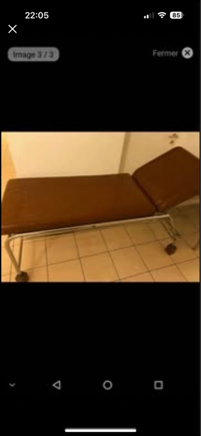 Table de massage