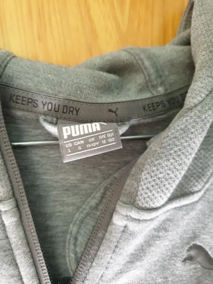 Veste Puma grise - photo numéro 3