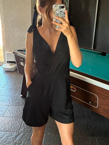 combi short noir zara