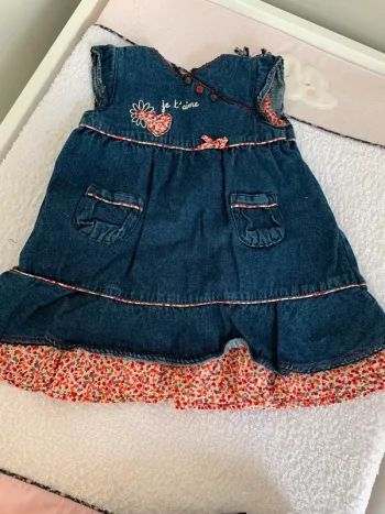 Robe en jean