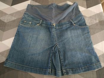 Jupe en jean grossesse Colline t42