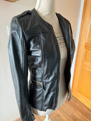 Veste cuir
