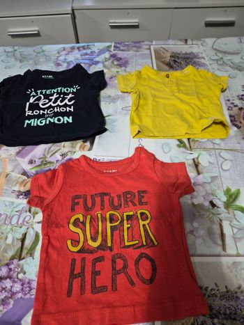 Tee shirt 1 mois
