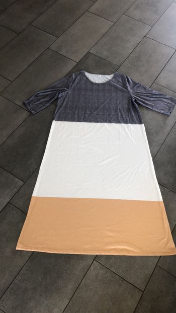 Robe longue grande taille