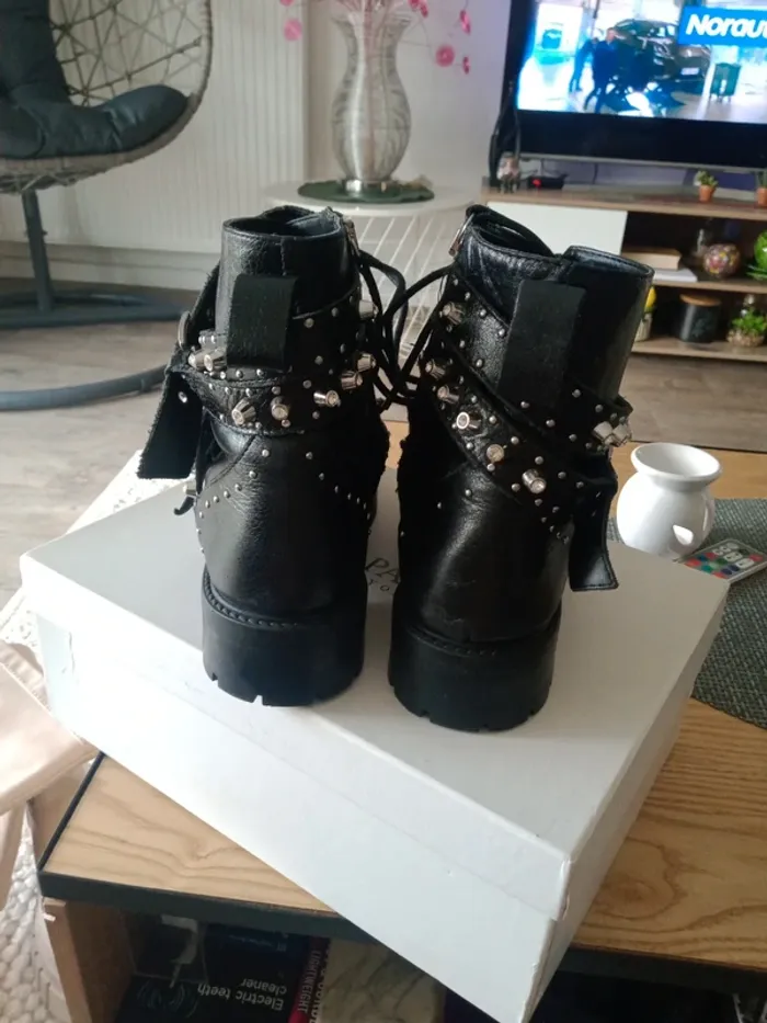 Bottines Zara noir - photo numéro 4