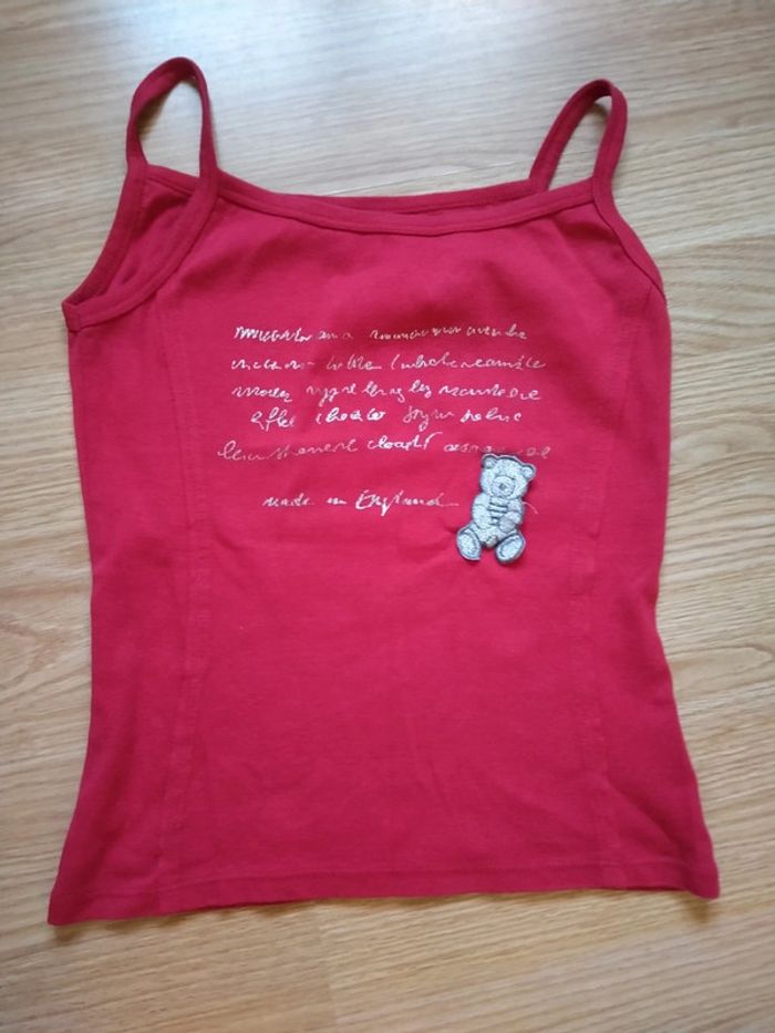 Débardeur rouge. Femme. Cache Cache.
Taille 1 - photo numéro 3