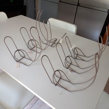 Lot de 6 portes bouteilles