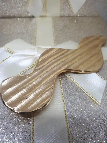 Très grand broche placé or vintage