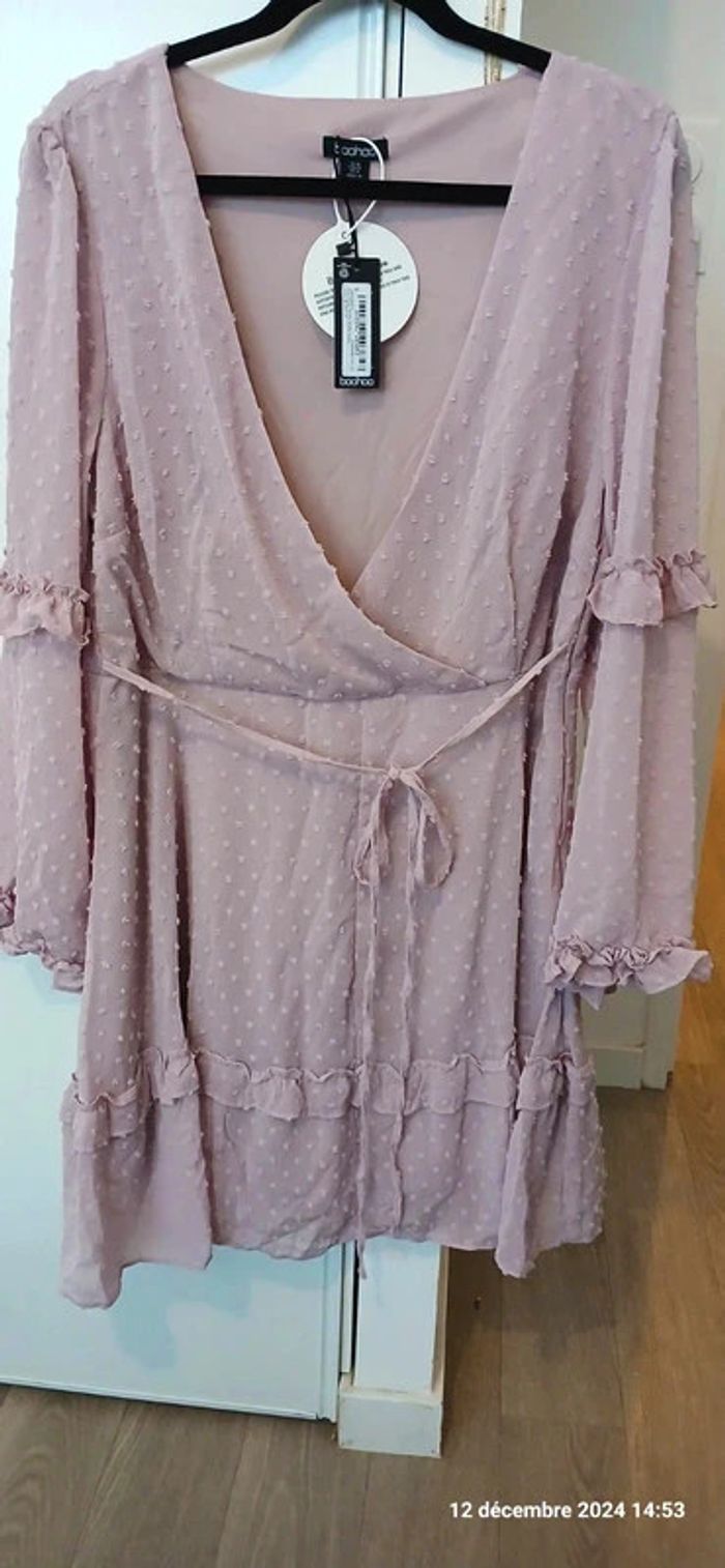 Robe rose pale