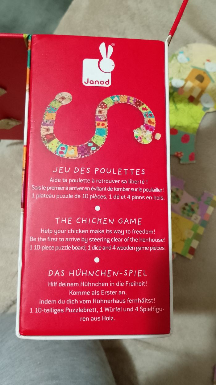 Jeu des poulettes janod - photo numéro 2