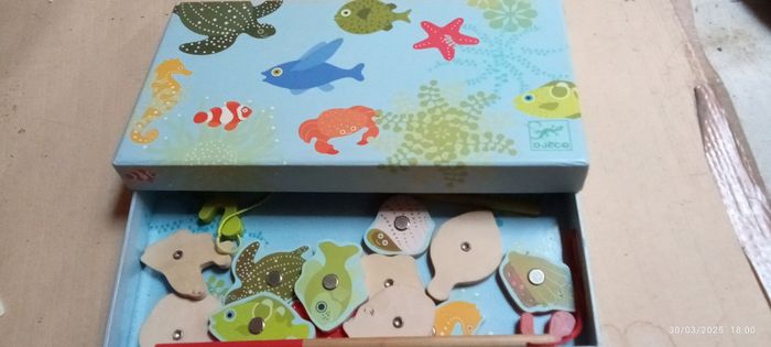 2 jeux de pêche en bois - photo numéro 2