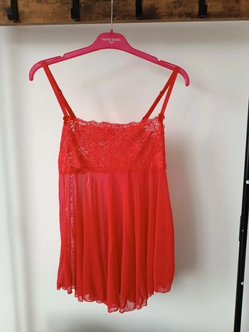 Débardeur sexy rouge taille M