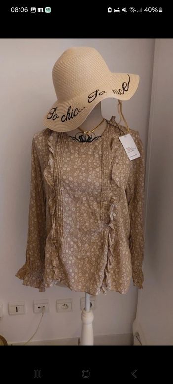 Chemisier blouse Léon & Harper taille M
pur coton bio