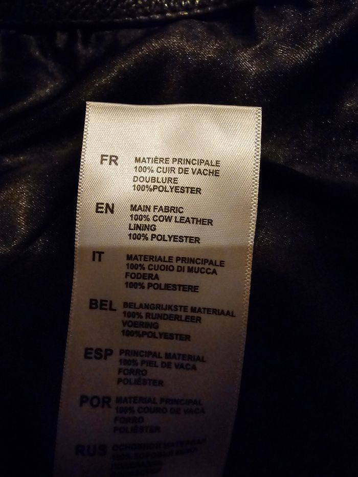 Veste en cuir - photo numéro 4