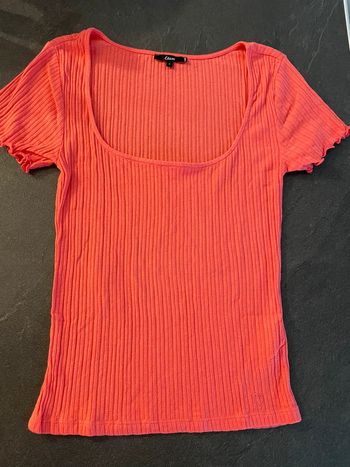 T-shirt corail