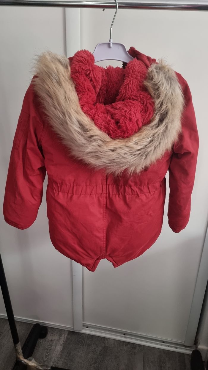 Manteau fille rouge TAO - photo numéro 3