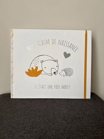 📖 Album de naissance mixte- neuf sans étiquette