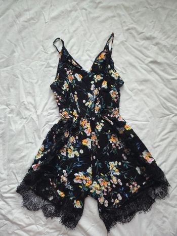 Combishort fleuri
