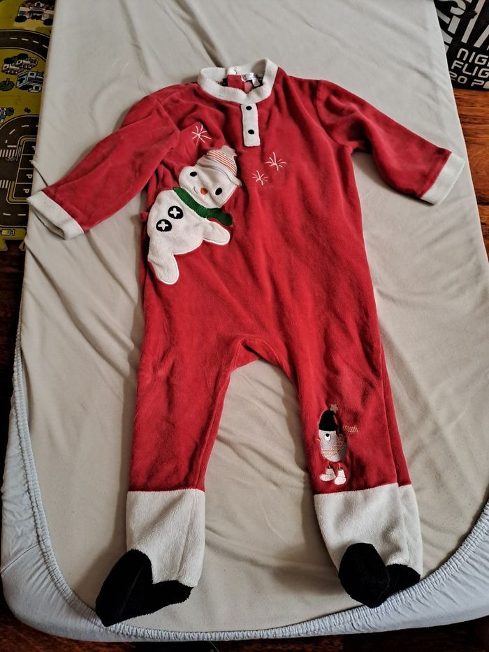 Pyjama chaud 24M Noël
