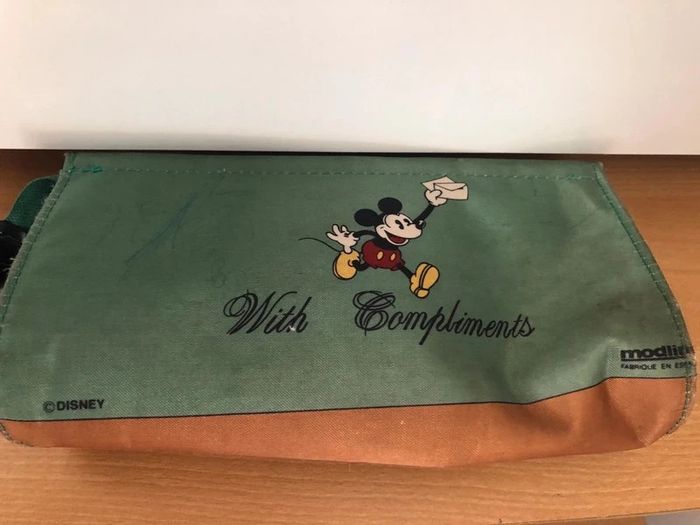 Trousse Mickey Mouse années 90 - photo numéro 2