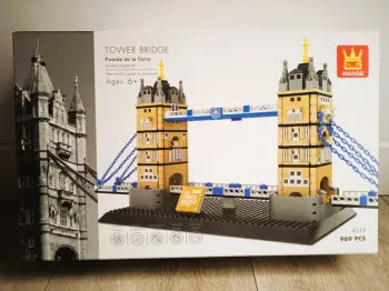 The Tower Bridge of London.