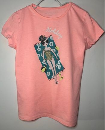 T-shirt rose fluo /