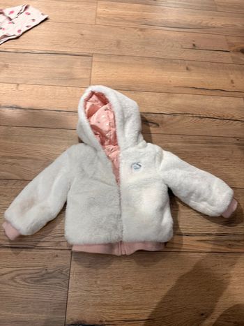 blouson moumoute réversible