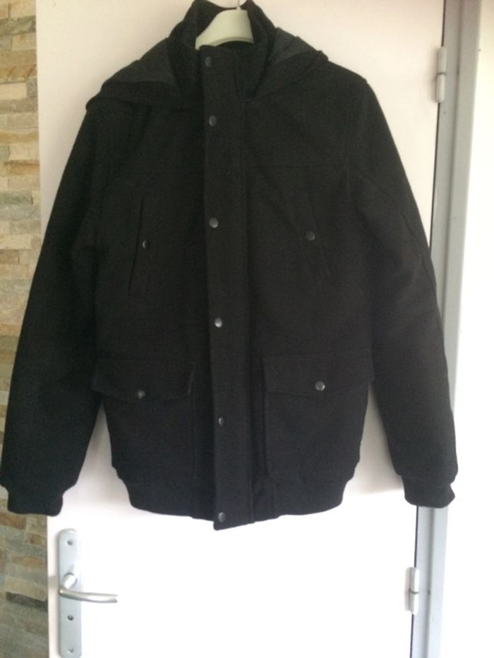 Manteau noir Kiabi 36/S