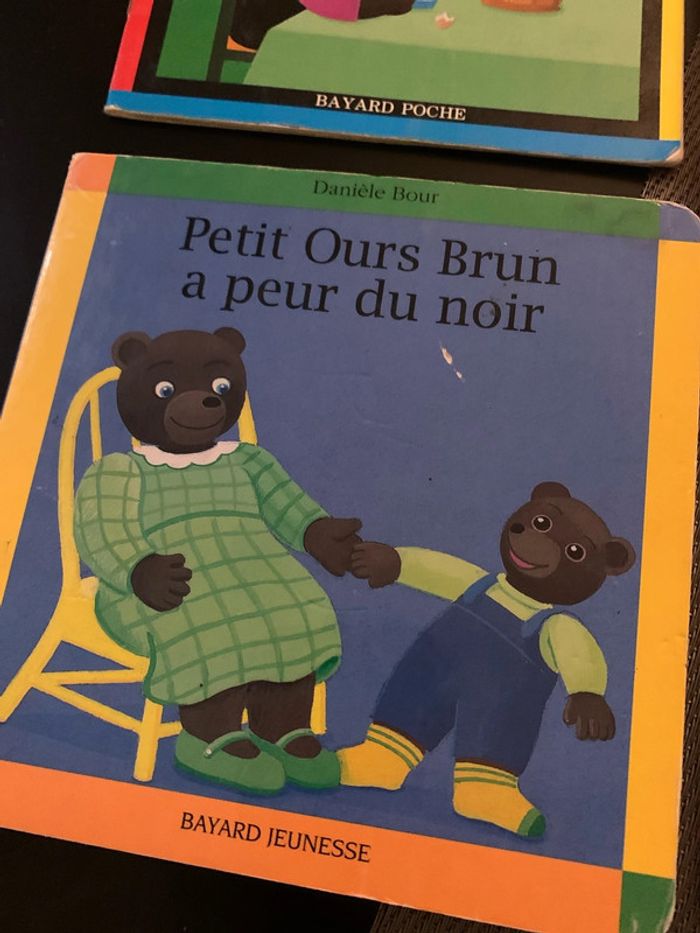 Lot 6 livres petits ours bruns - photo numéro 3
