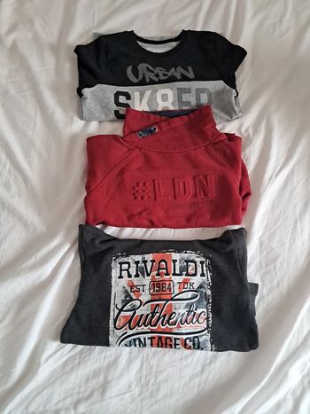 3 Sweat-shirt 8ans