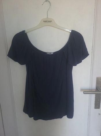 T-shirt bleu marine Vertbaudet Taille 42