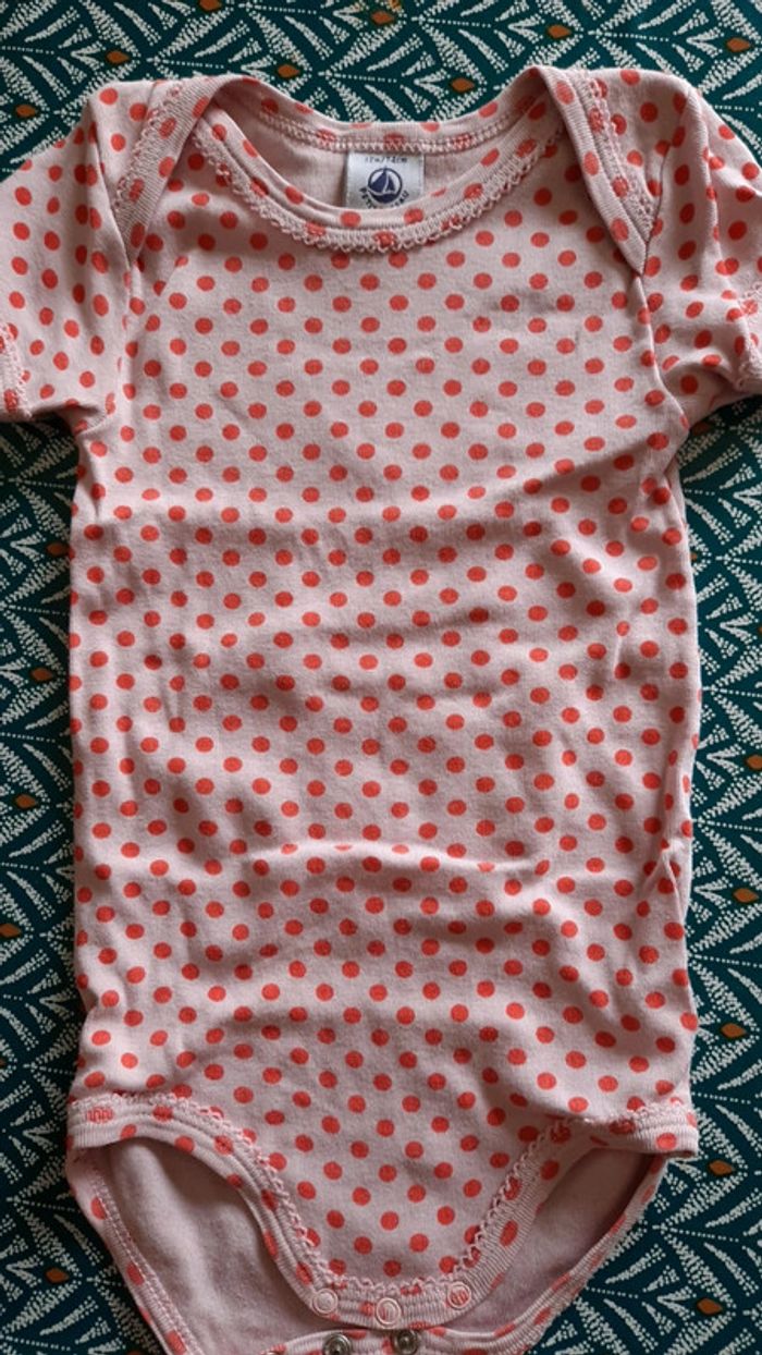 Body manches courtes petit bateau