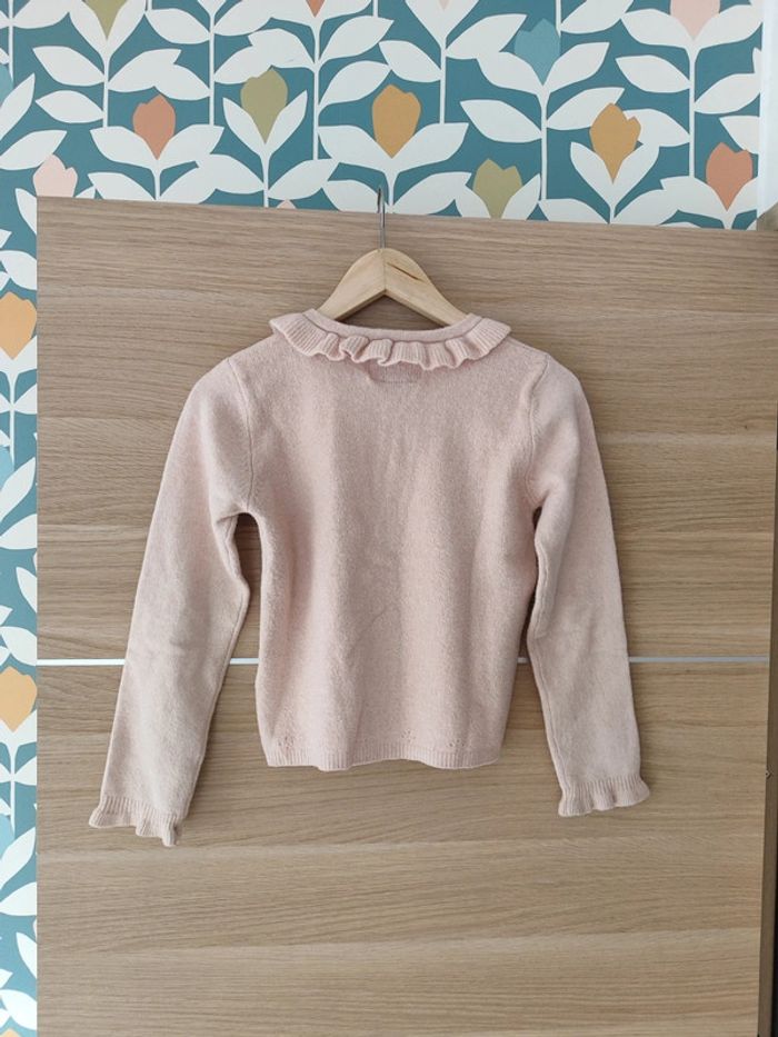 Gilet cardigan fille sergent major taille 10 ans - photo numéro 2