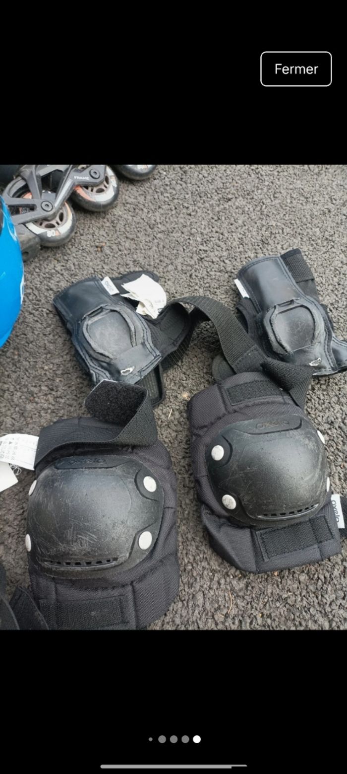 Rollers enfant + protection - photo numéro 8