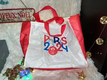 Sac fourre-tout tote bag Jeux olympiques Paris 2024 officiel