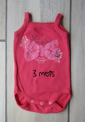 Bodie fille 3 mois