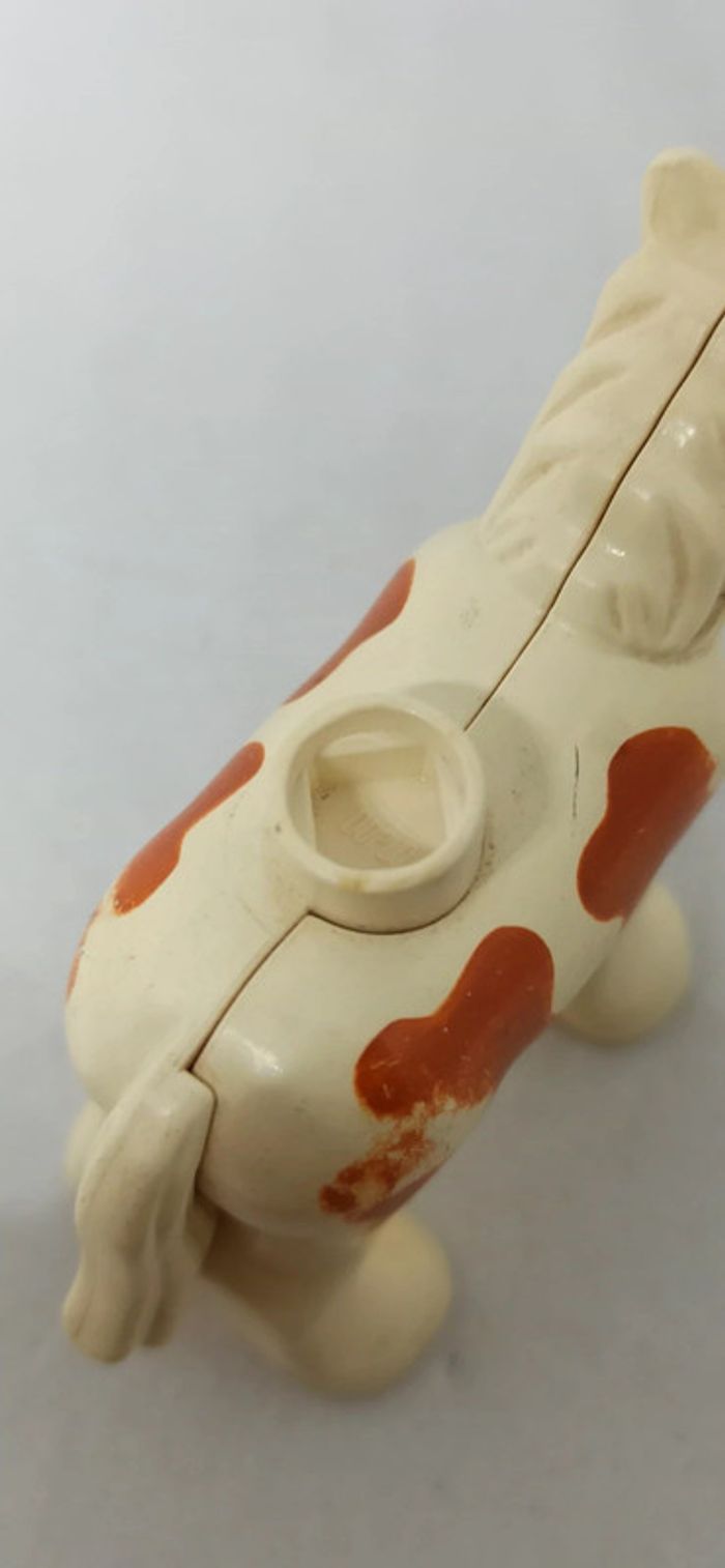 Poney blanc et marron lego duplo - photo numéro 5