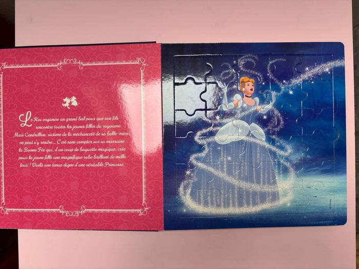 Livre Puzzle féeriques Disney princesses - photo numéro 5