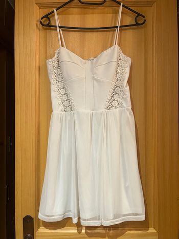 Robe blanche S 