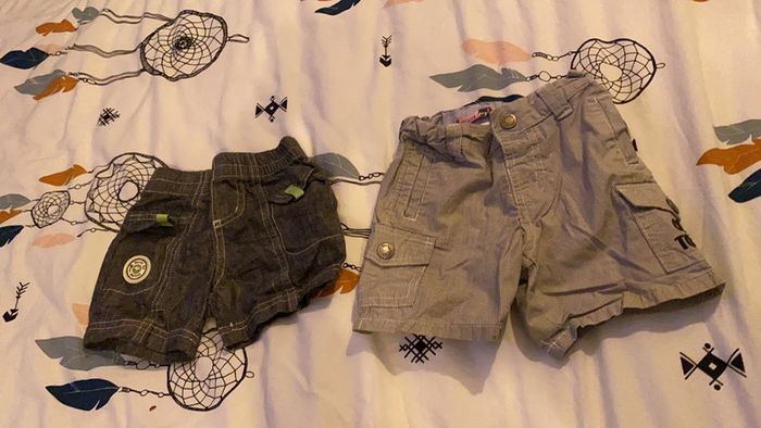 2 shorts 9 mois