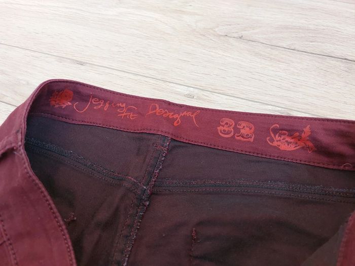 Jean Desigual t.us32 bordeaux - photo numéro 3