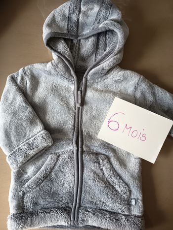 Gilet polaire bébé 6 mois