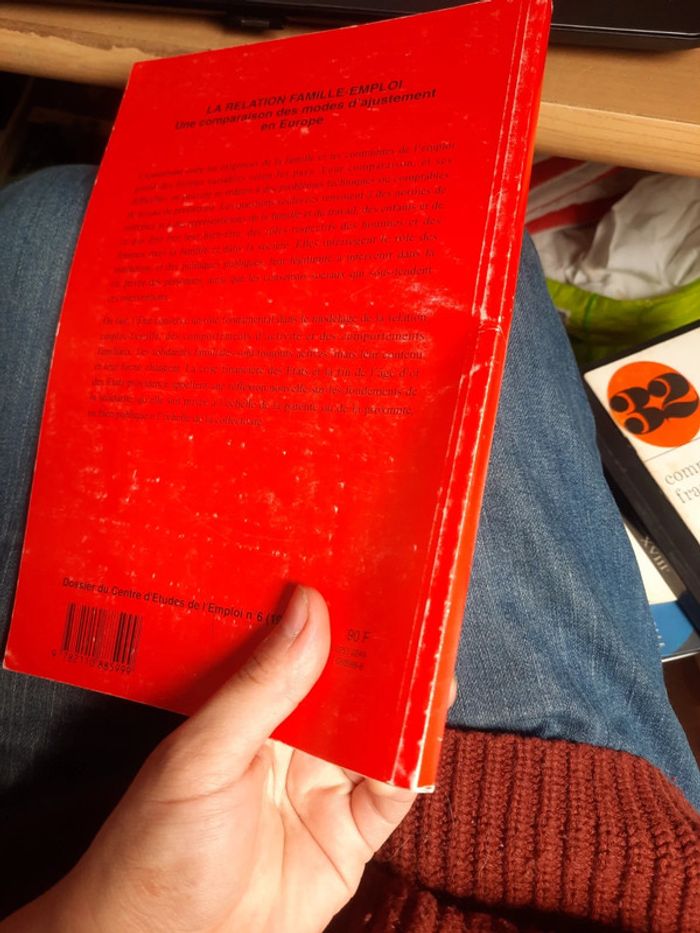 Livre relation famille emploi p o - photo numéro 6