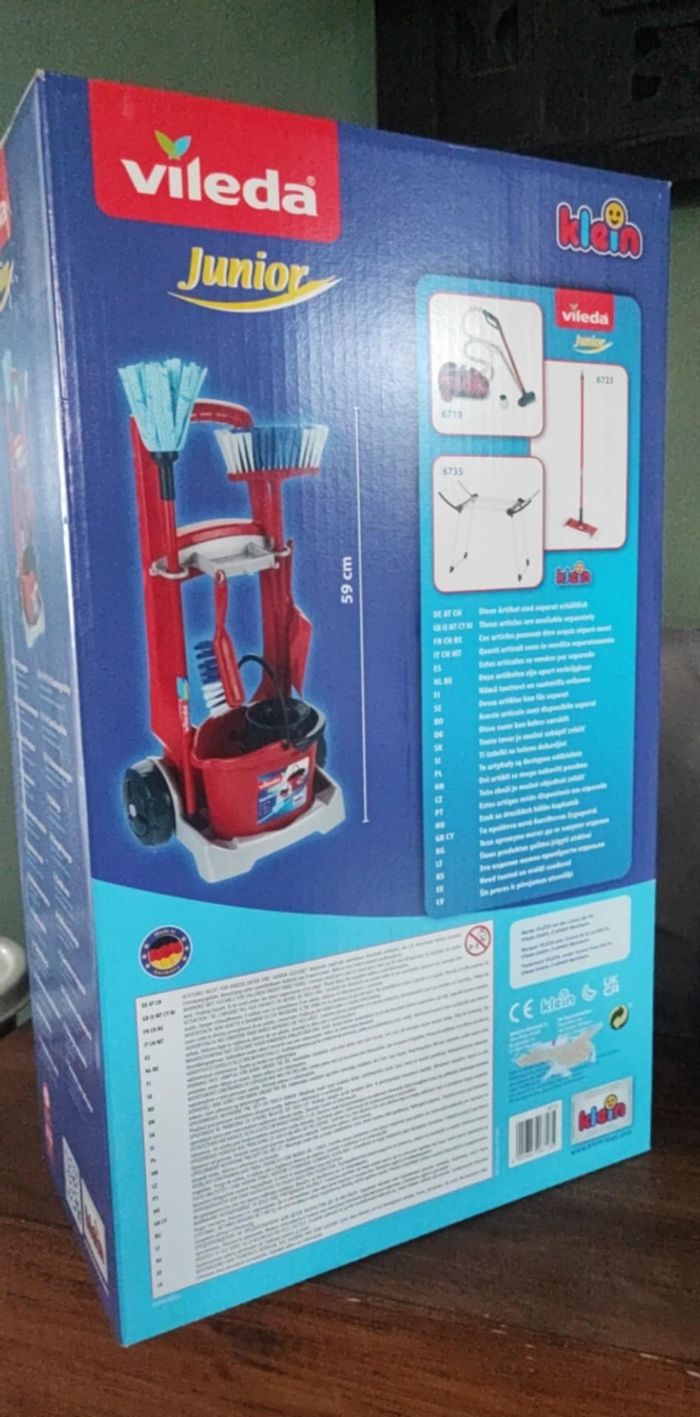 Chariot de ménage enfant vileda neuve - photo numéro 4