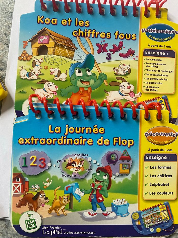 Lot de 2 livres leappad - photo numéro 2
