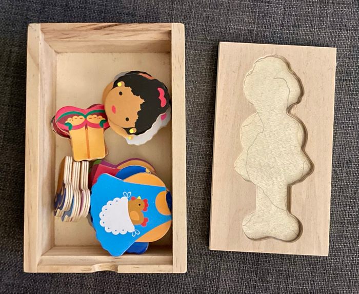 Puzzle en bois poupée - photo numéro 2