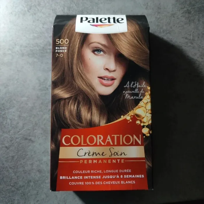Coloration permanente palette crème soin blond foncé 500