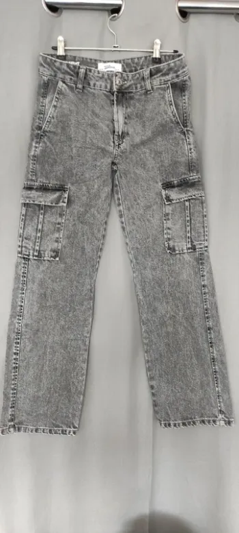 Magnifique jean cargo straight