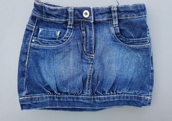 Jupe en jeans 4 ans fille Lisa rose