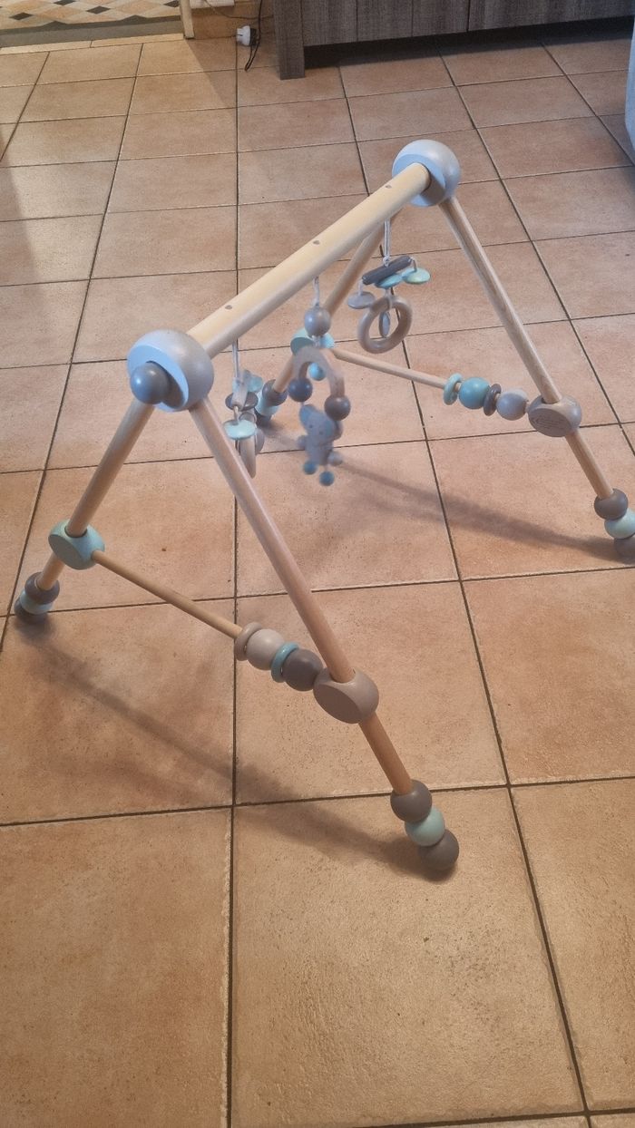 Arche eveil en bois bebe - photo numéro 2